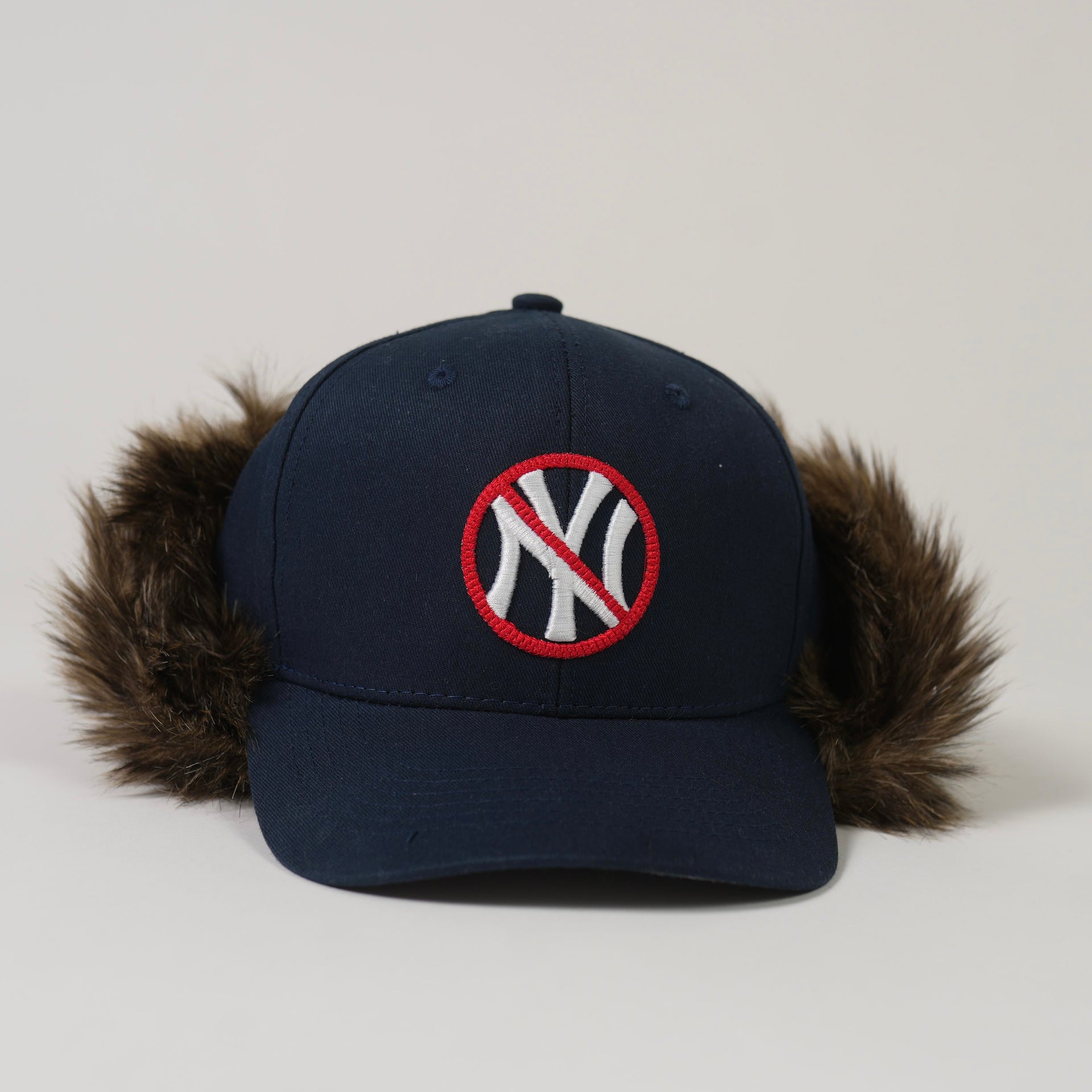 Yankees Fur Fitted Hat